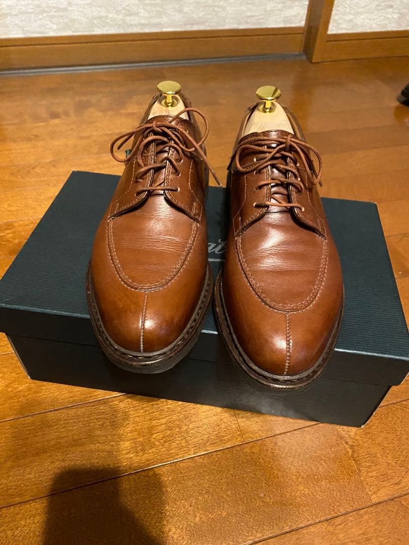 【パラブーツ】 UK5.5アヴィニョン 25.0 AVIGNON マロン　美品