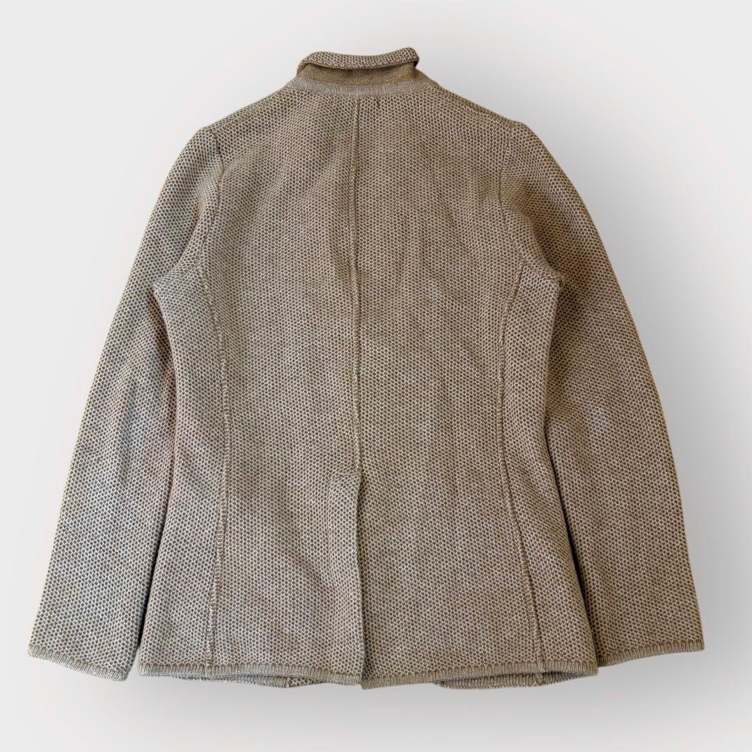LARDINI ラルディーニ アルパカ混　ニットジャケット テーラードジャケット