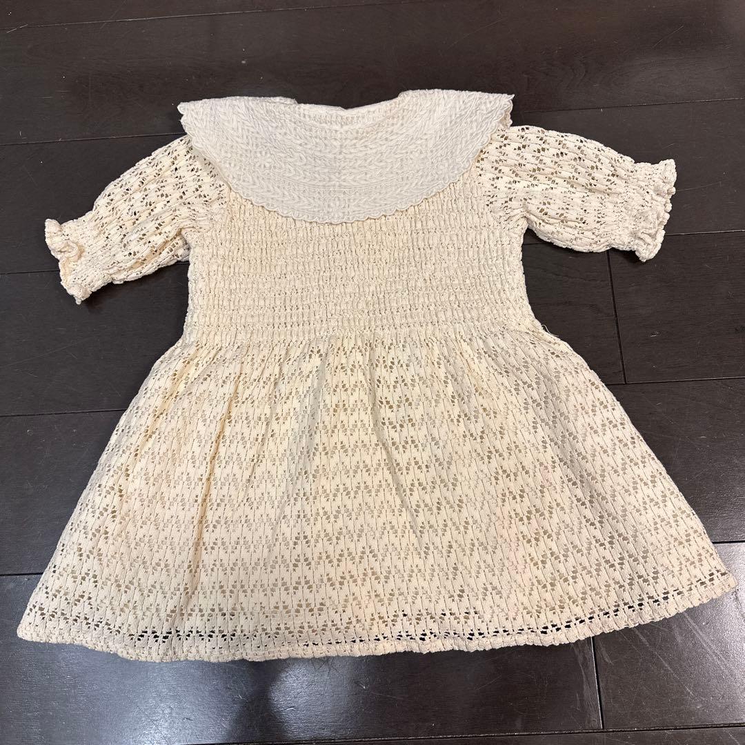 ワンピース Bonjour diary RETRO TUNIQUE handsmock