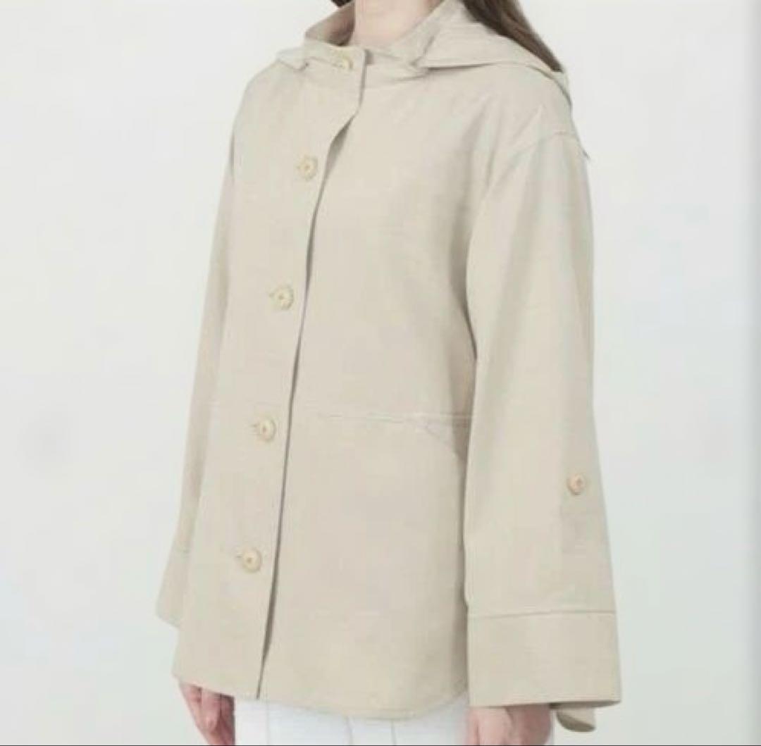 アマカベージュ スプリングハーフコート（サイズ40）