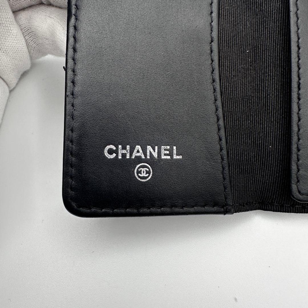 CHANEL シャネル キャビアスキン マトラッセ キーケース 6連