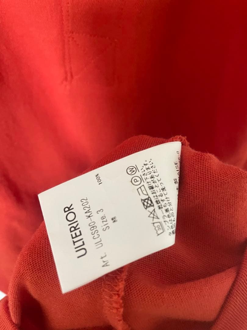 トップス ULTERIOR TWISTED SOFT TENJIKU H/N PO