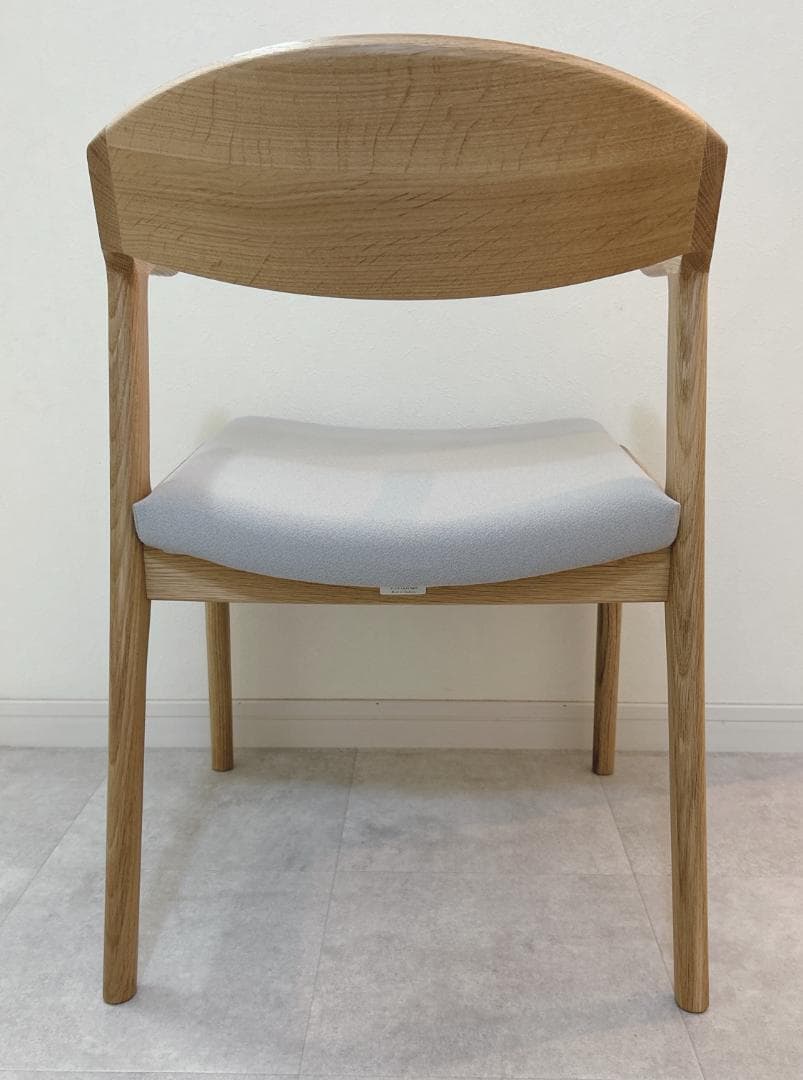 ナガノインテリア DC354 アームチェア オーク グレー