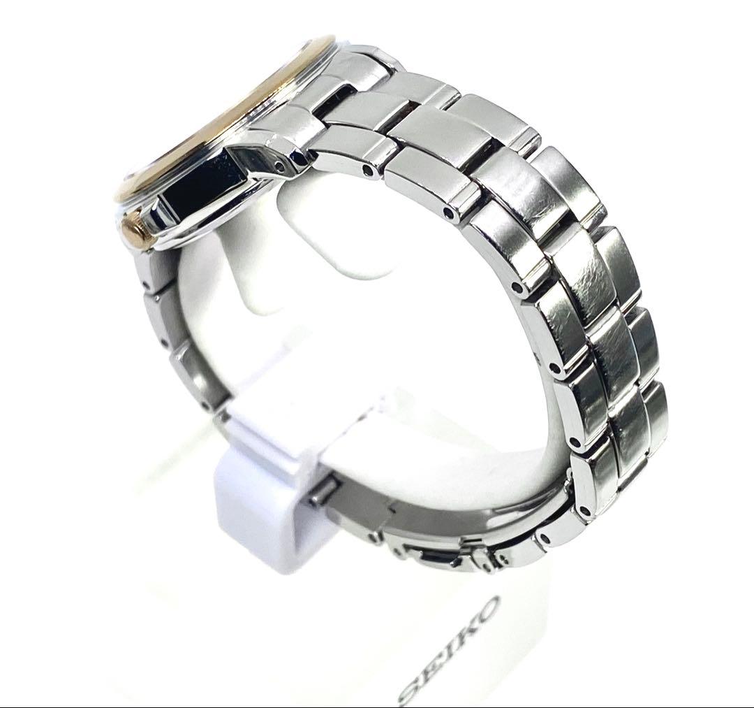 SEIKO☆セイコー☆電波ソーラー☆軽量☆コンビカラー☆レディス☆腕時計