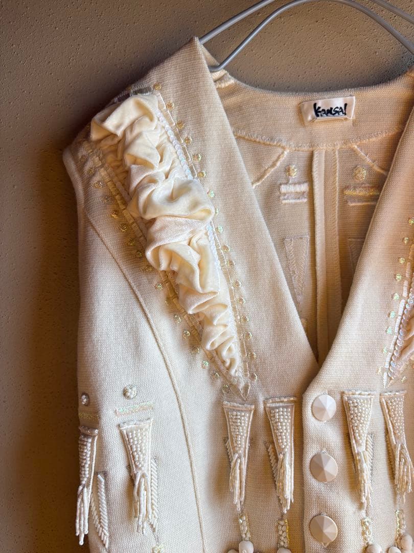 アラレ kansai ニットベスト