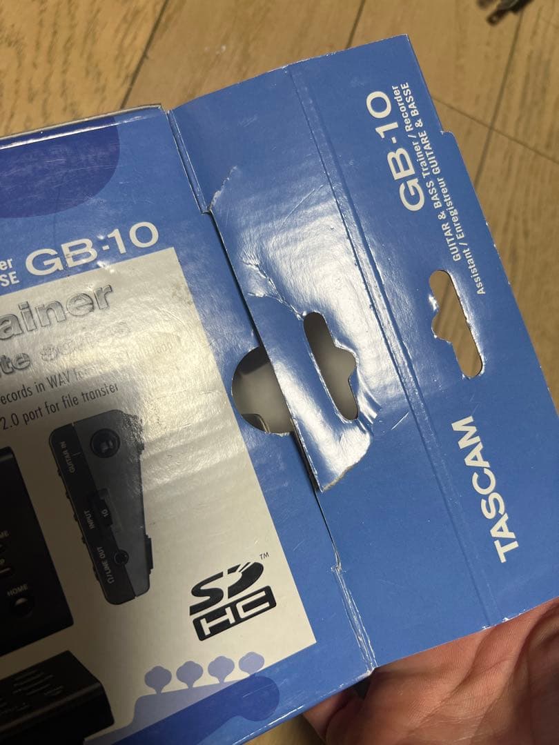 美品TASCAM ギター&ベース用 トレーナー、レコーダー　GB-10