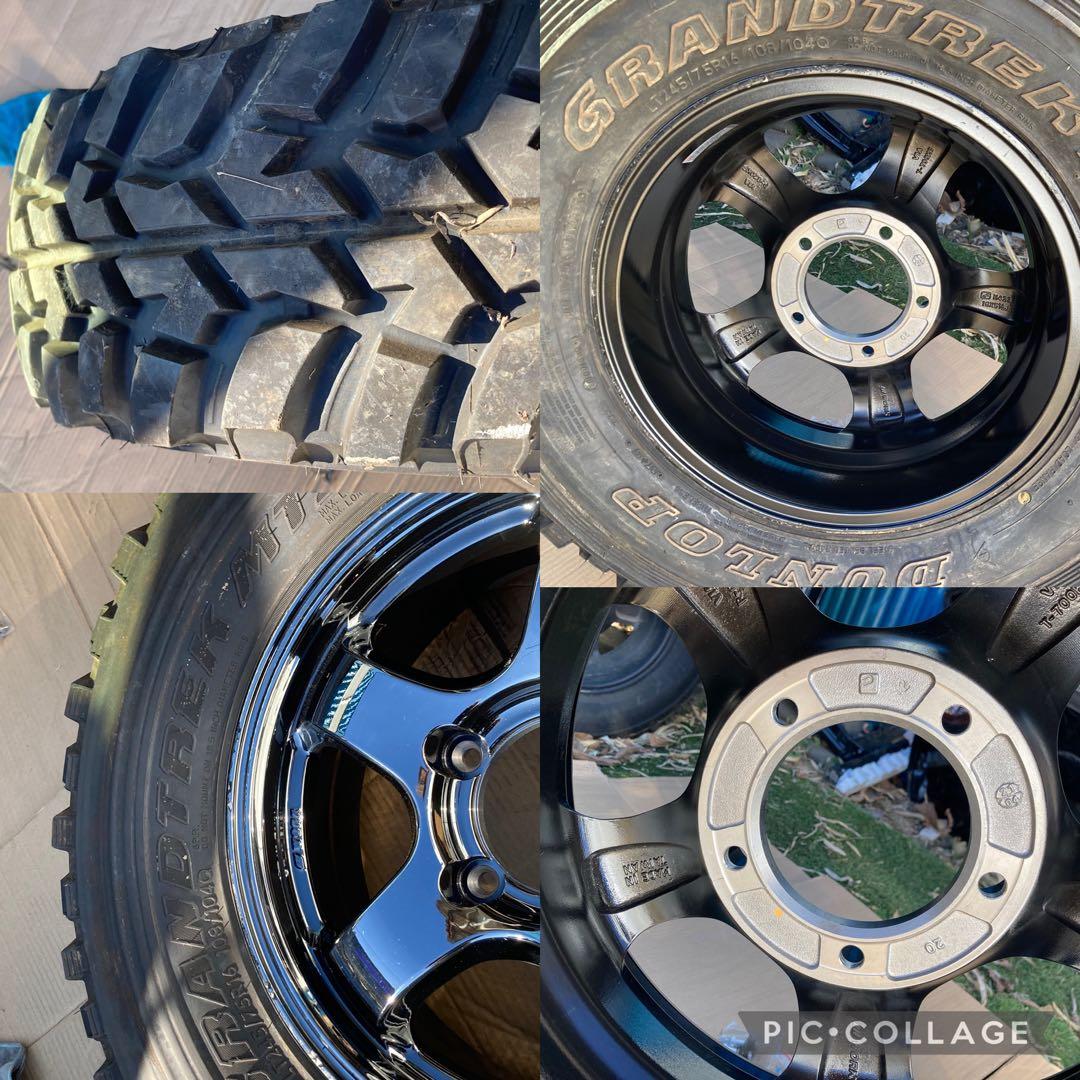 未使用品　WORK 16インチ 5.5J ホイール　タイヤ1本組み　ジムニー等