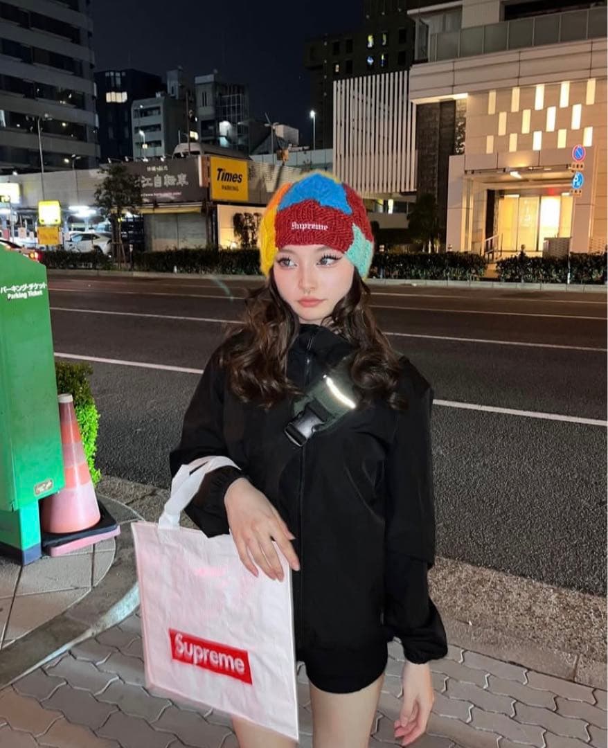 帽子 supreme 25ss Block Knit Beanie