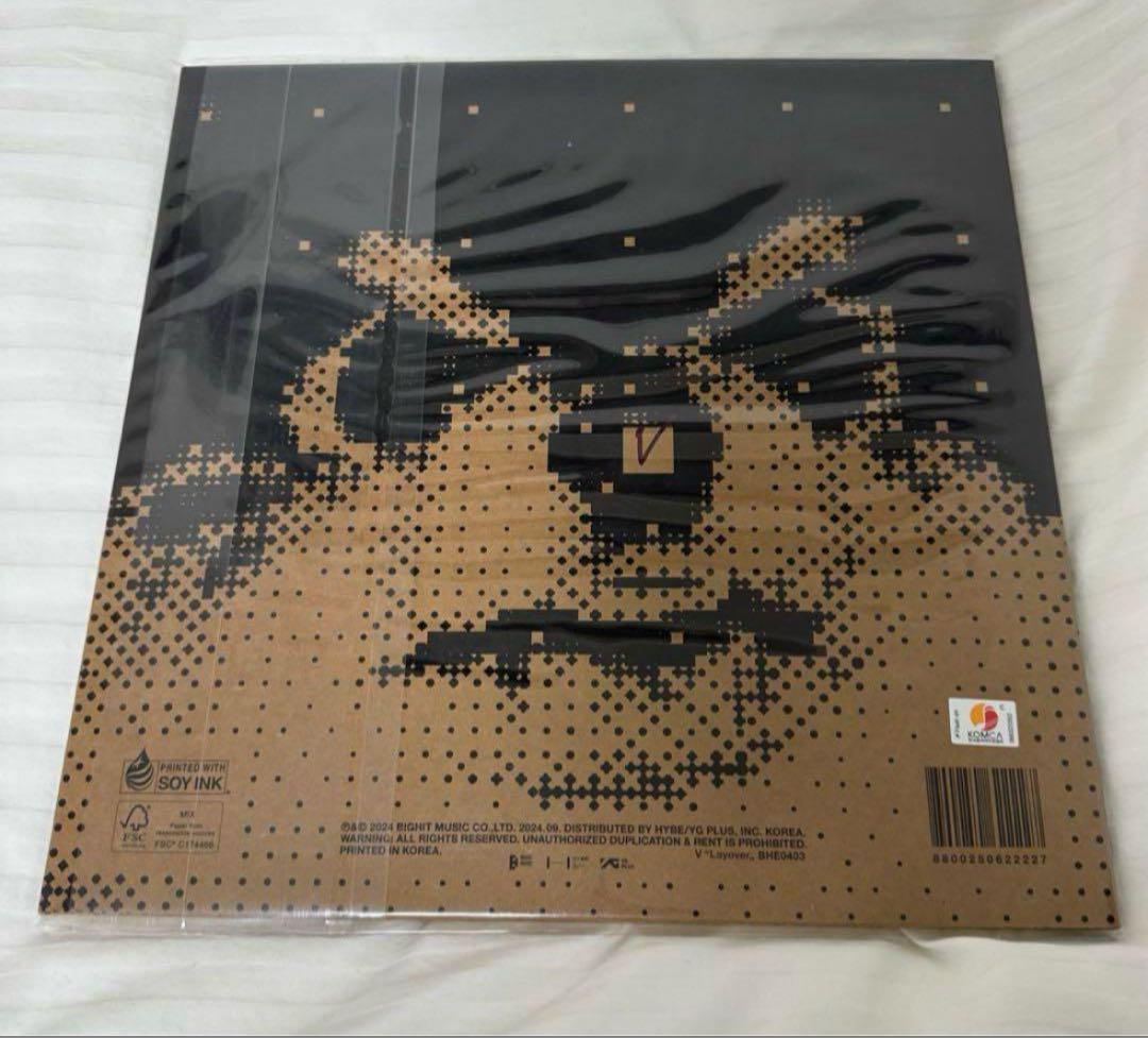 ◆BTS V テテ　LPレコード　Layover ヨンタン　アナログ盤