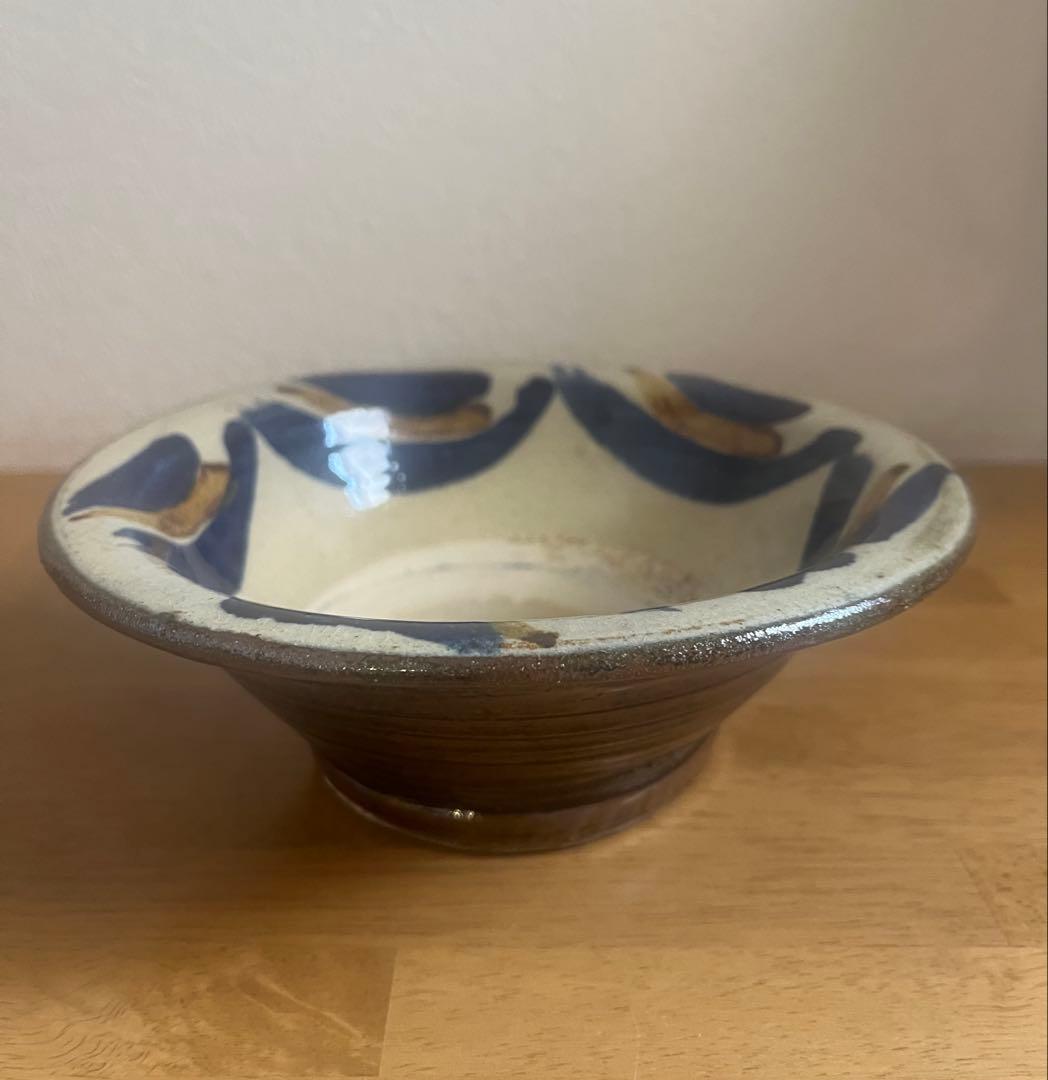 やちむん　北窯　大皿、ワンブー、小皿　6点