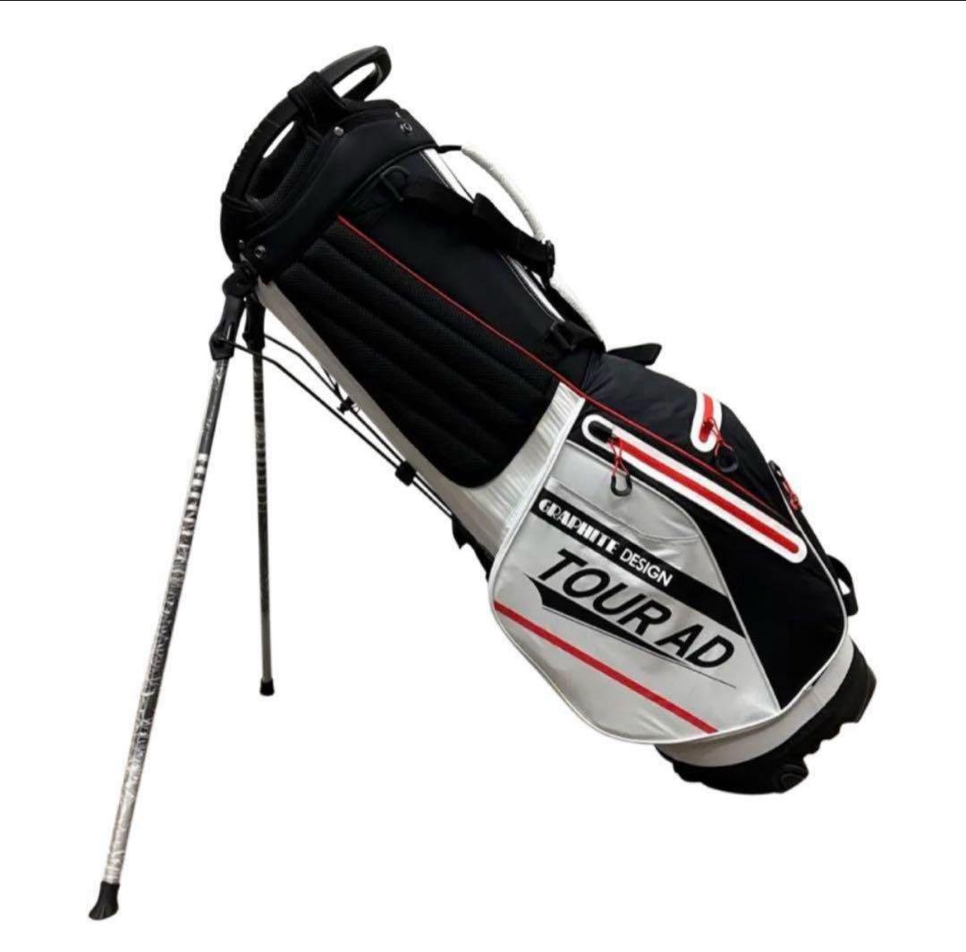 グラファイトデザインキャディーバック　2023年モデル　ホワイト　限定モデル