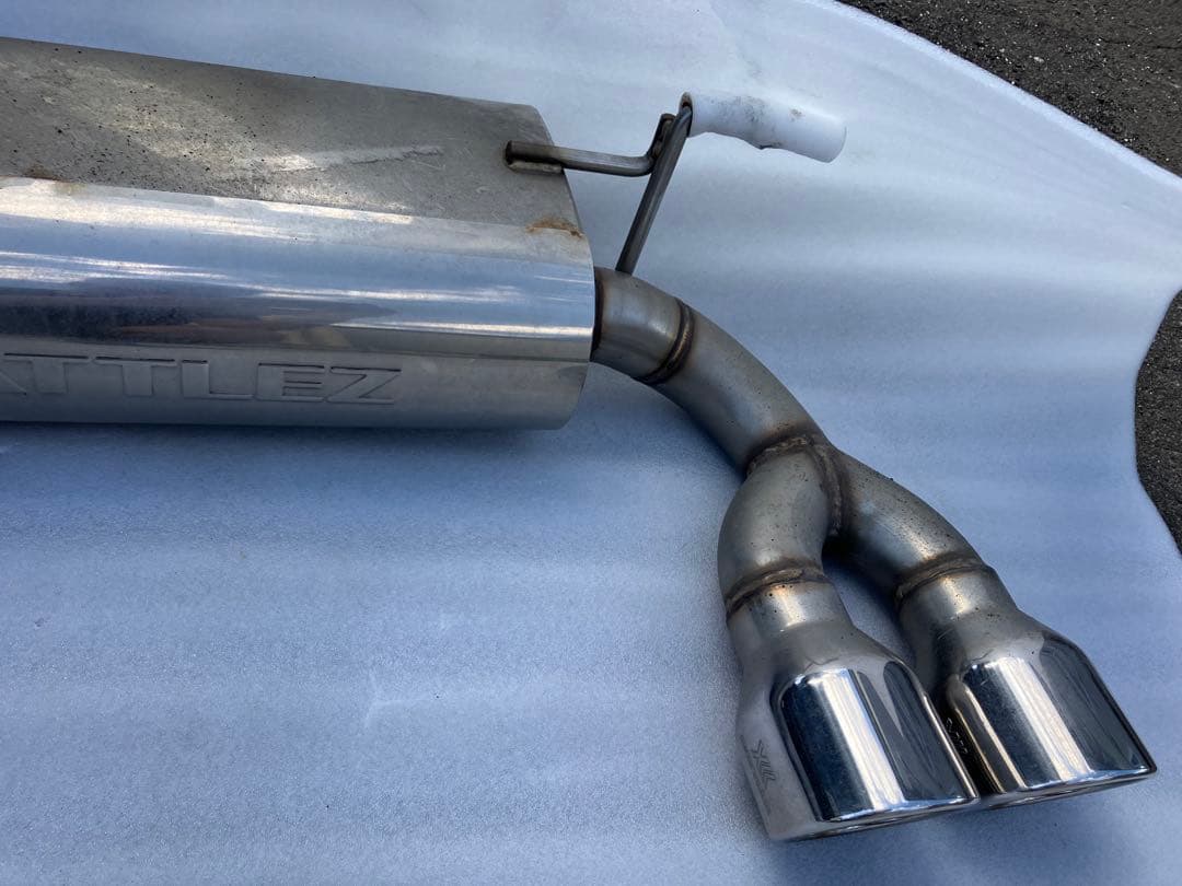 tati1006 ラングラーJL JAOS BATTLEZ マフラー