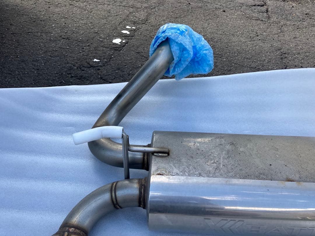 tati1006 ラングラーJL JAOS BATTLEZ マフラー