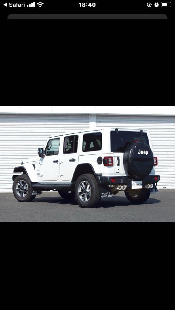 tati1006 ラングラーJL JAOS BATTLEZ マフラー