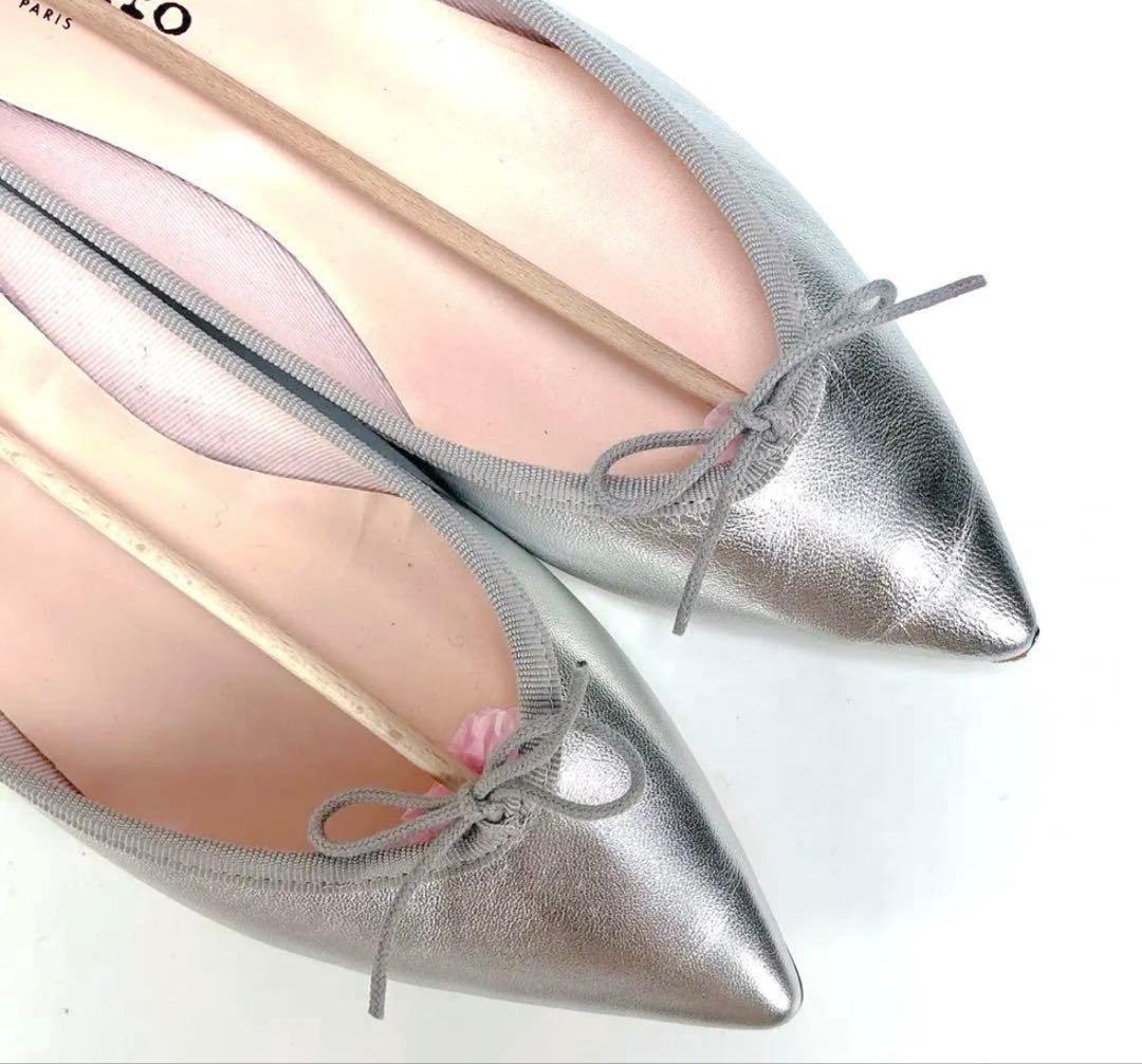 repetto バレエシューズ シルバー 38 最終値下げ