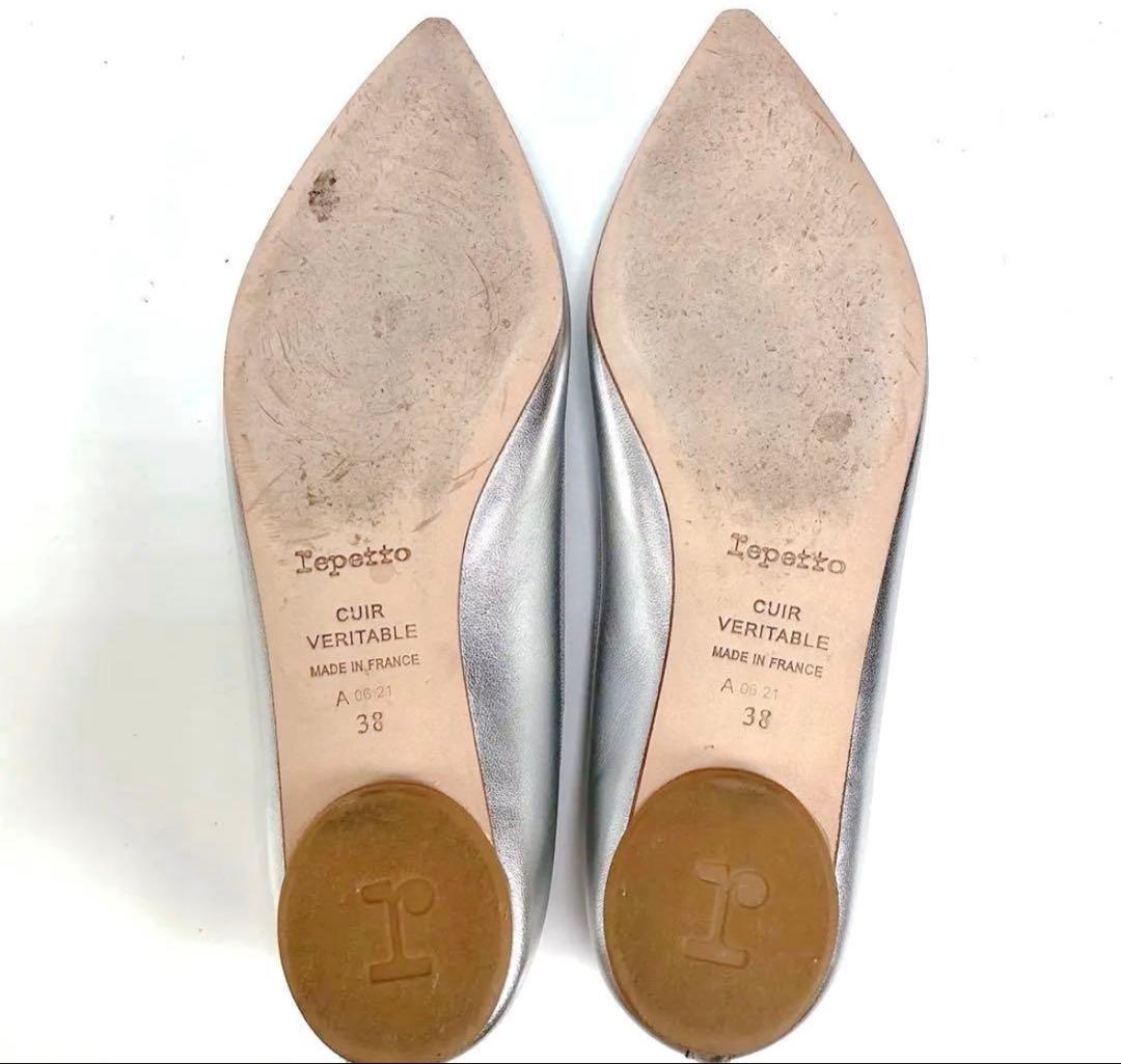 repetto バレエシューズ シルバー 38 最終値下げ