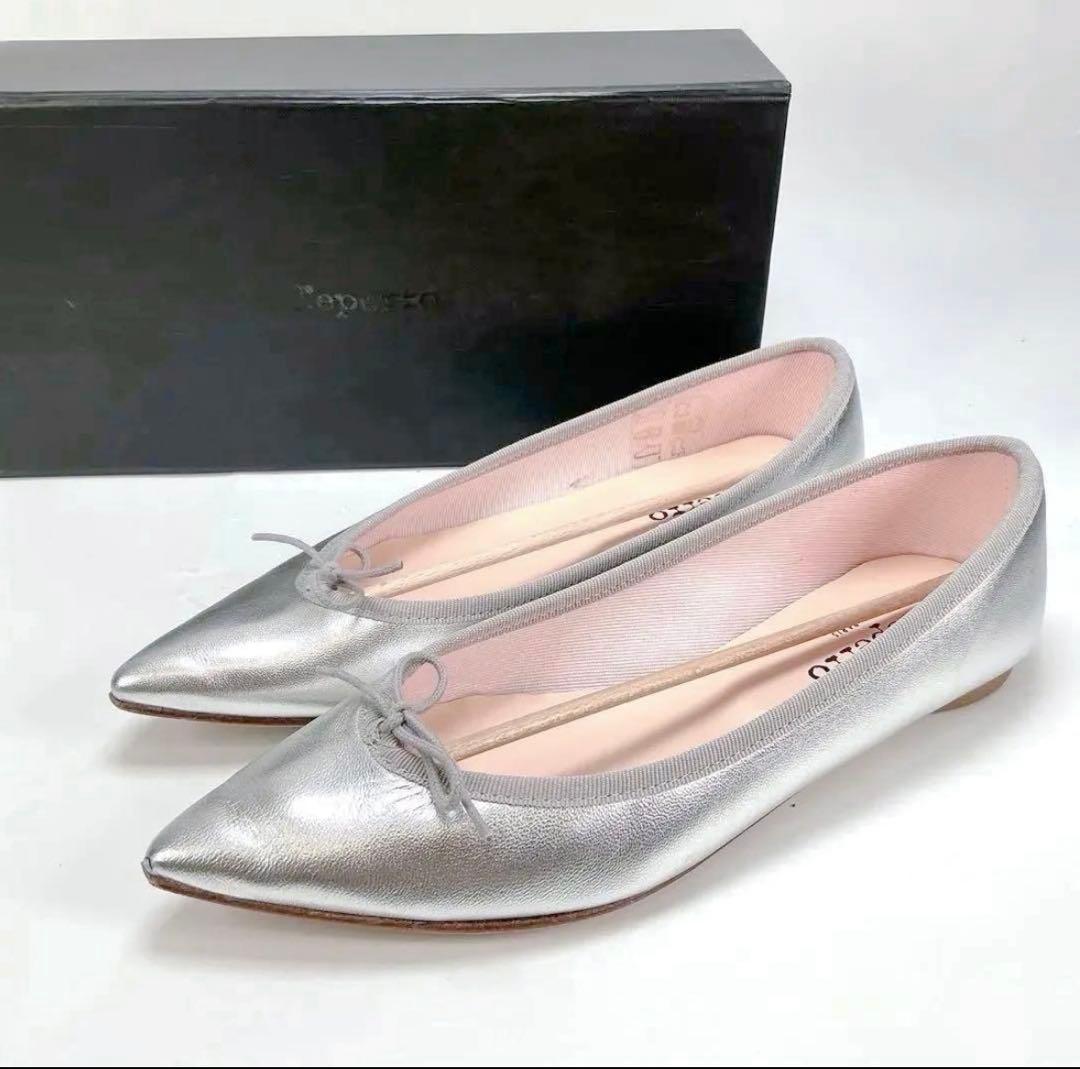 repetto バレエシューズ シルバー 38 最終値下げ
