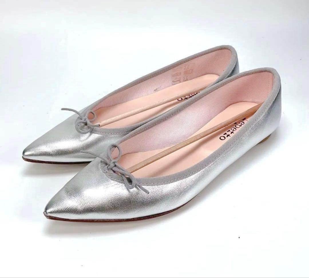 repetto バレエシューズ シルバー 38 最終値下げ
