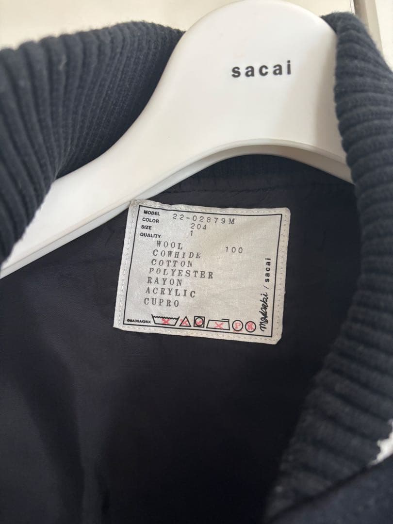 ジャケット・アウター sacai MADSAKI Wool Melton Blouson