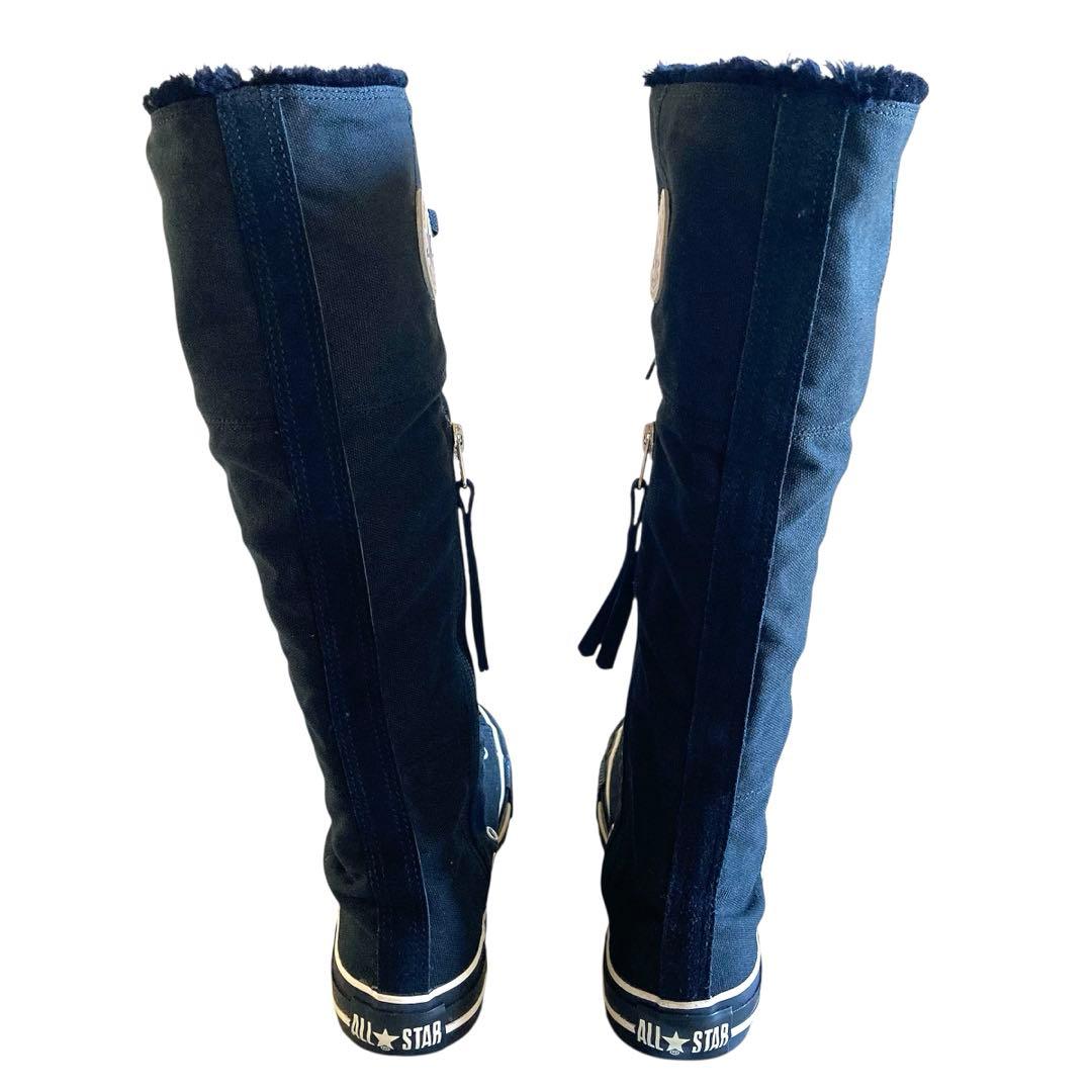 【廃盤希少・23cm】コンバース オールスター ロングブーツ 20ホール　裏ボア