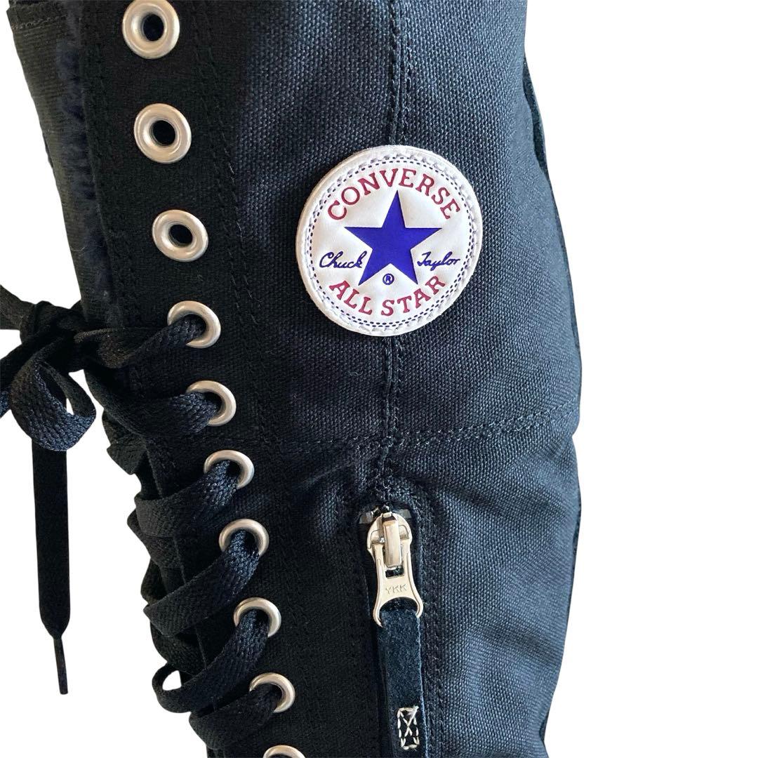 【廃盤希少・23cm】コンバース オールスター ロングブーツ 20ホール　裏ボア