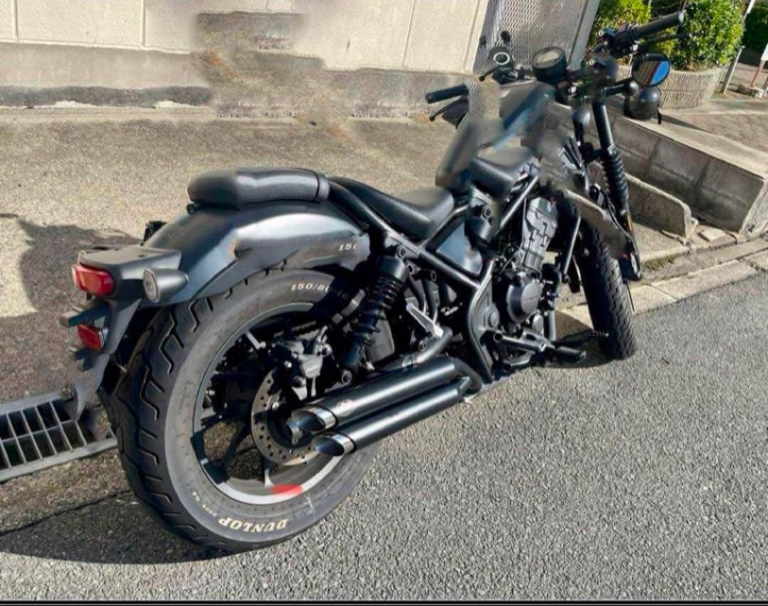 レブル250 (2023年式) マフラーgem speed製 (V4音調整済)