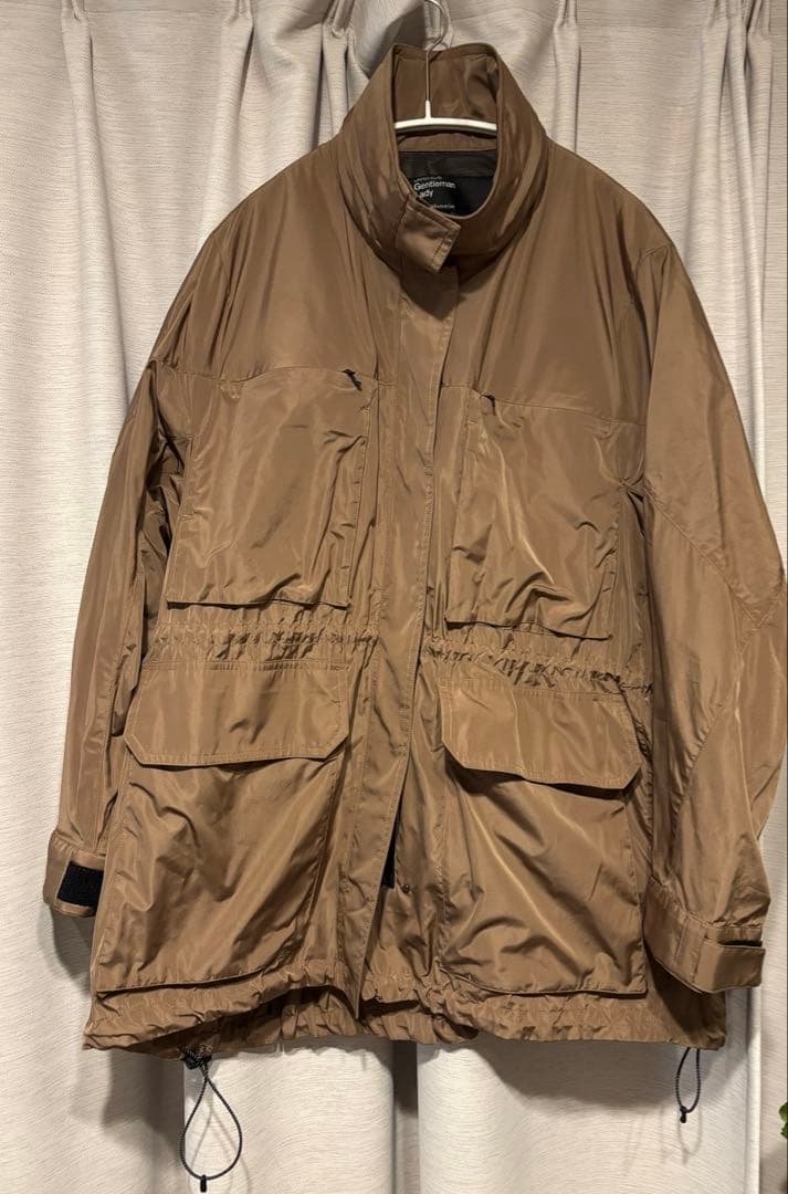 chaos カオス　プリズムライトブルゾン　キャメル