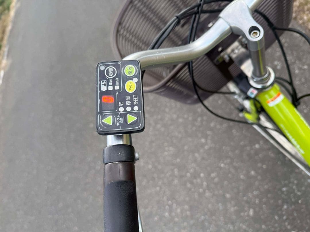 電動アシスト自転車 ライムグリーン
