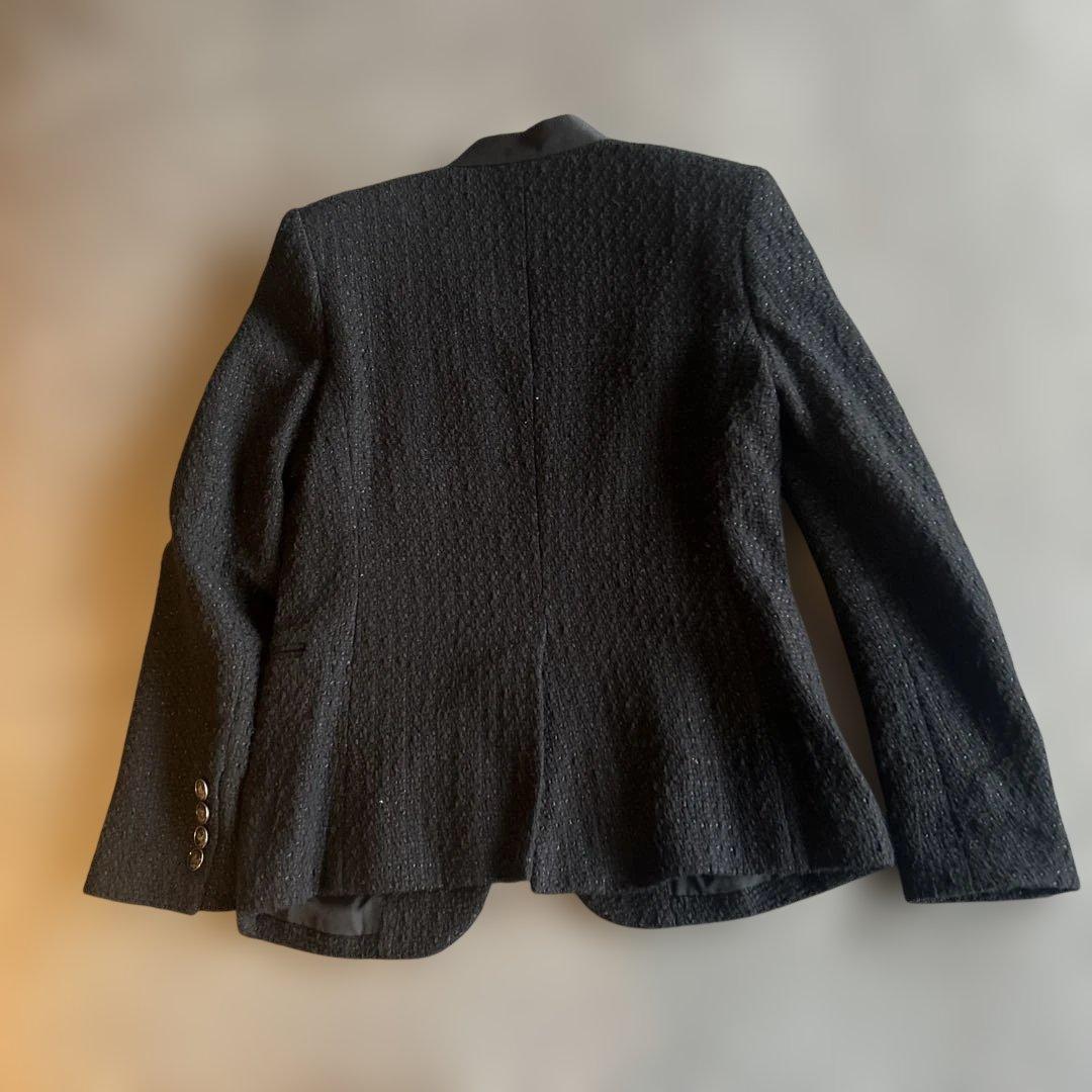 トーガTOGAツイードフリンジボタンジャケット