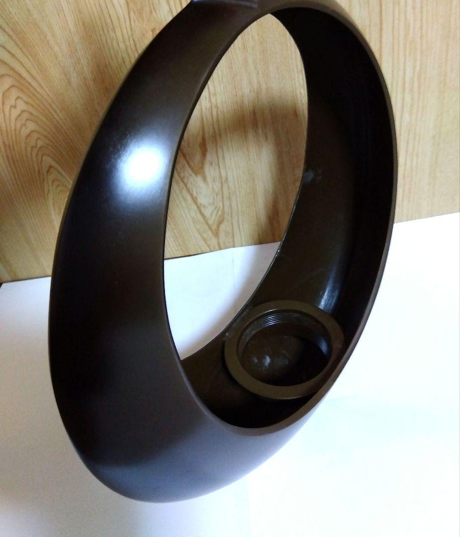 銅製花器　満月　池坊花器　板鎖付き