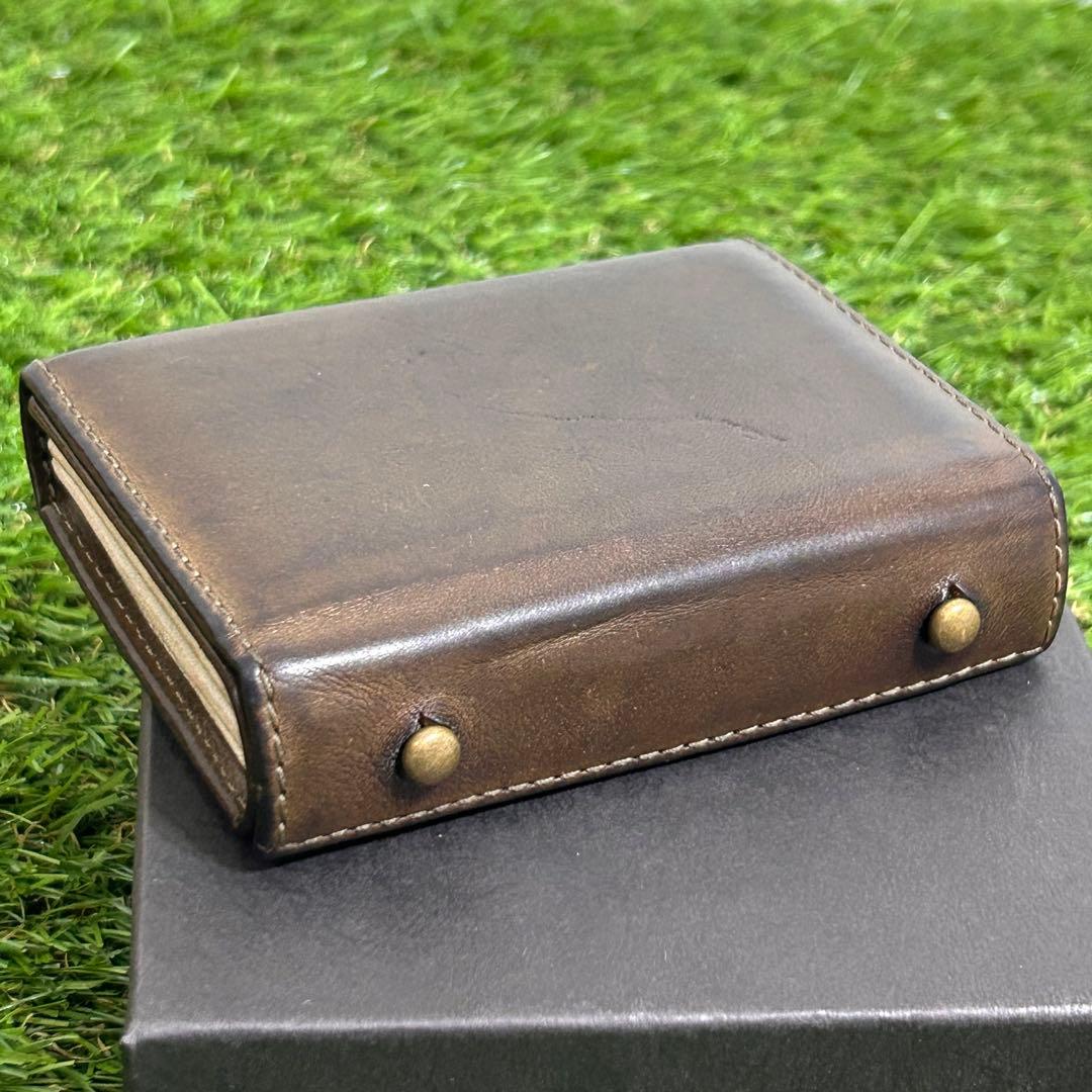 エムピウ ミッレフォッリエ グリージョ 財布