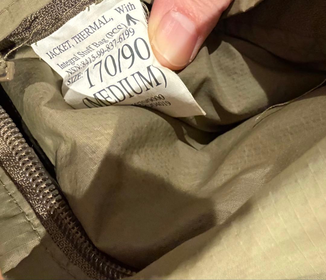 M*n様 イギリス軍 PCS サーマルジャケット ecwcs ハッピースーツ　ワ