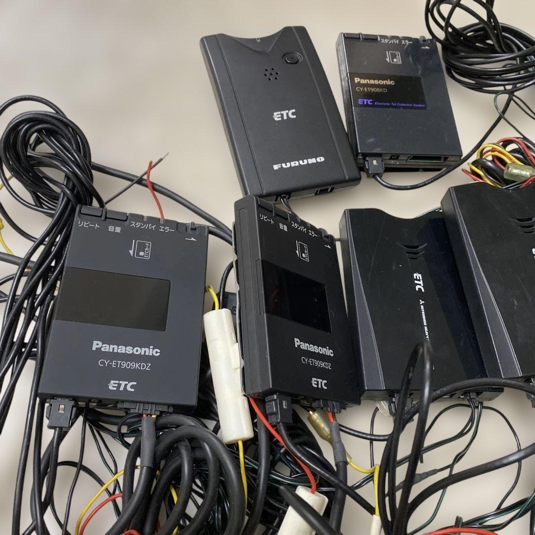 ETC車載器 複数セッ7点セット　軽自動車登録