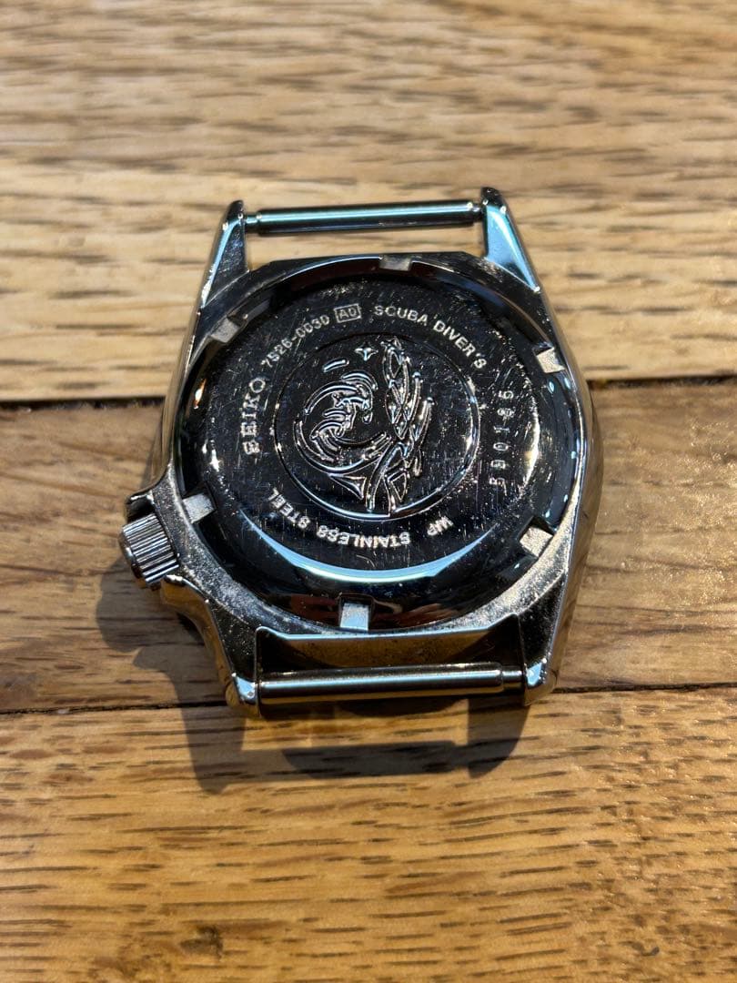 希少 SEIKO BLACK BOY ボーイズサイズ　SKX013K 秒針赤