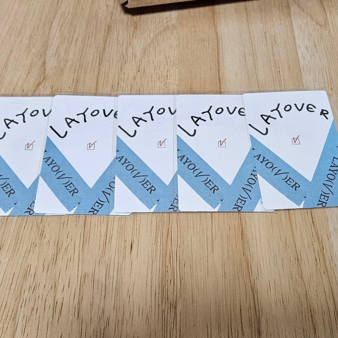 BTS テヒョン V LAYOVER 3種セット ラキドロ