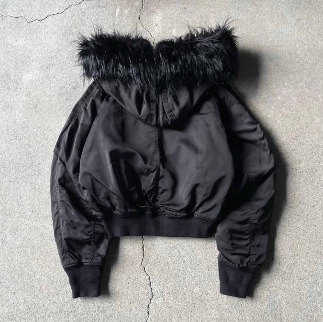 ジャケット・アウター N-2B flight short jacket n2b all black