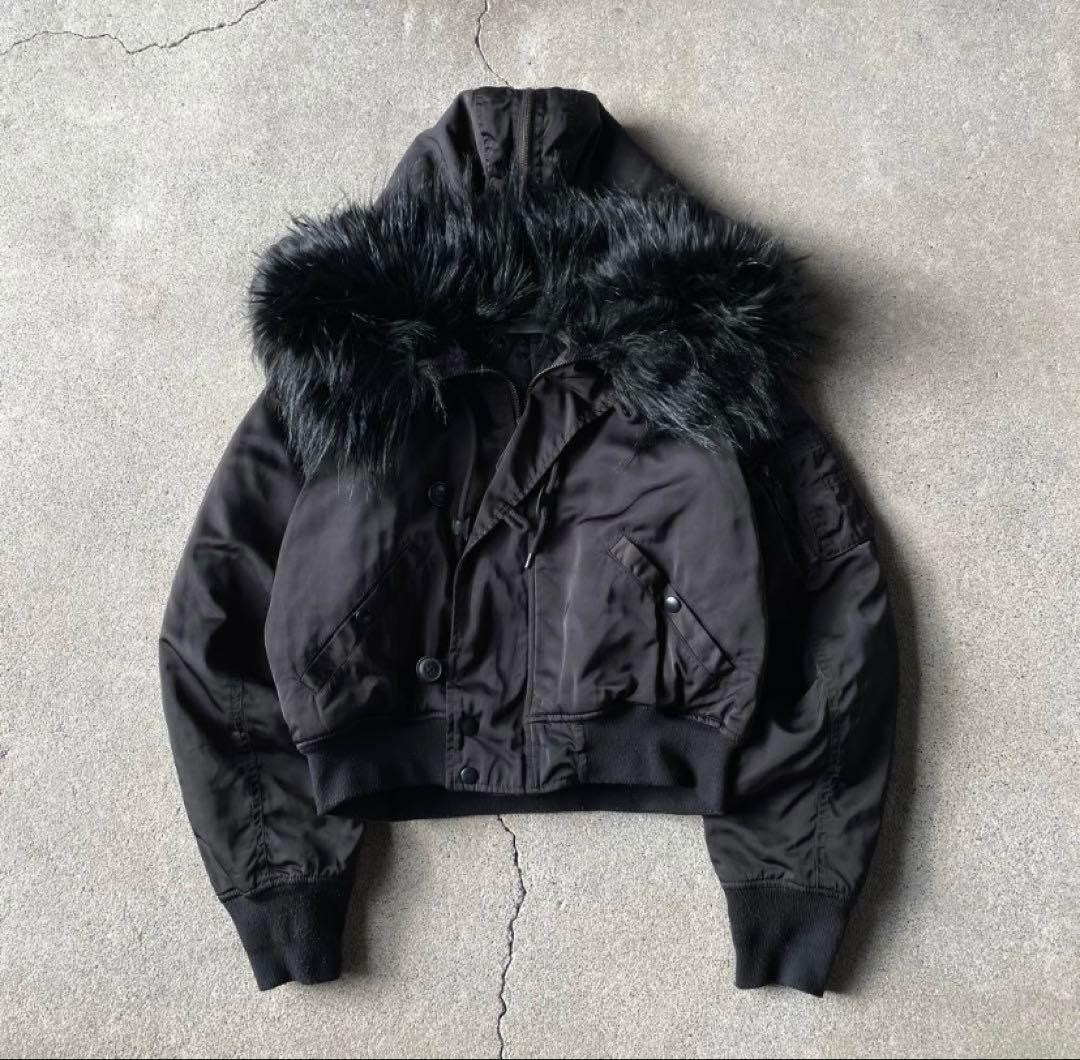 ジャケット・アウター N-2B flight short jacket n2b all black