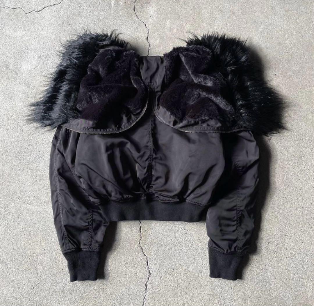 ジャケット・アウター N-2B flight short jacket n2b all black