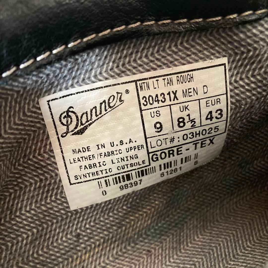 【廃盤】Danner / マウンテンライト スエード USA製 30431X