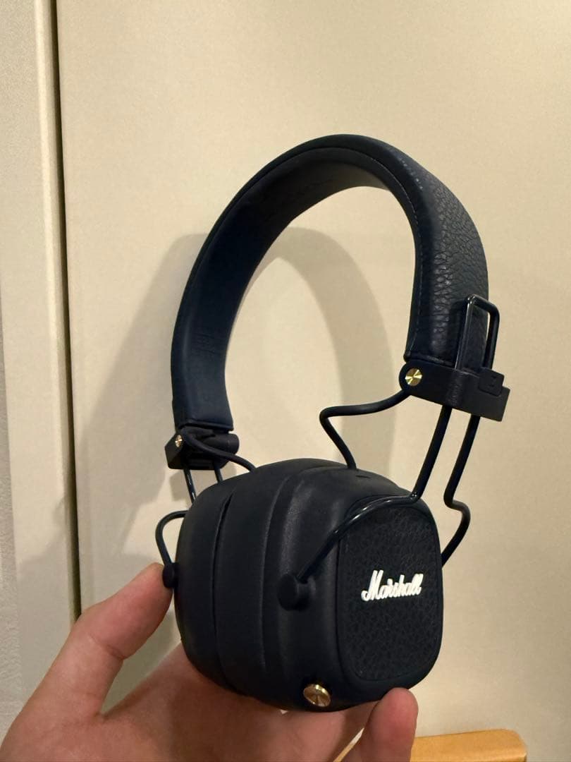 Marshall Major V ワイヤレスヘッドホン　ミッドナイト