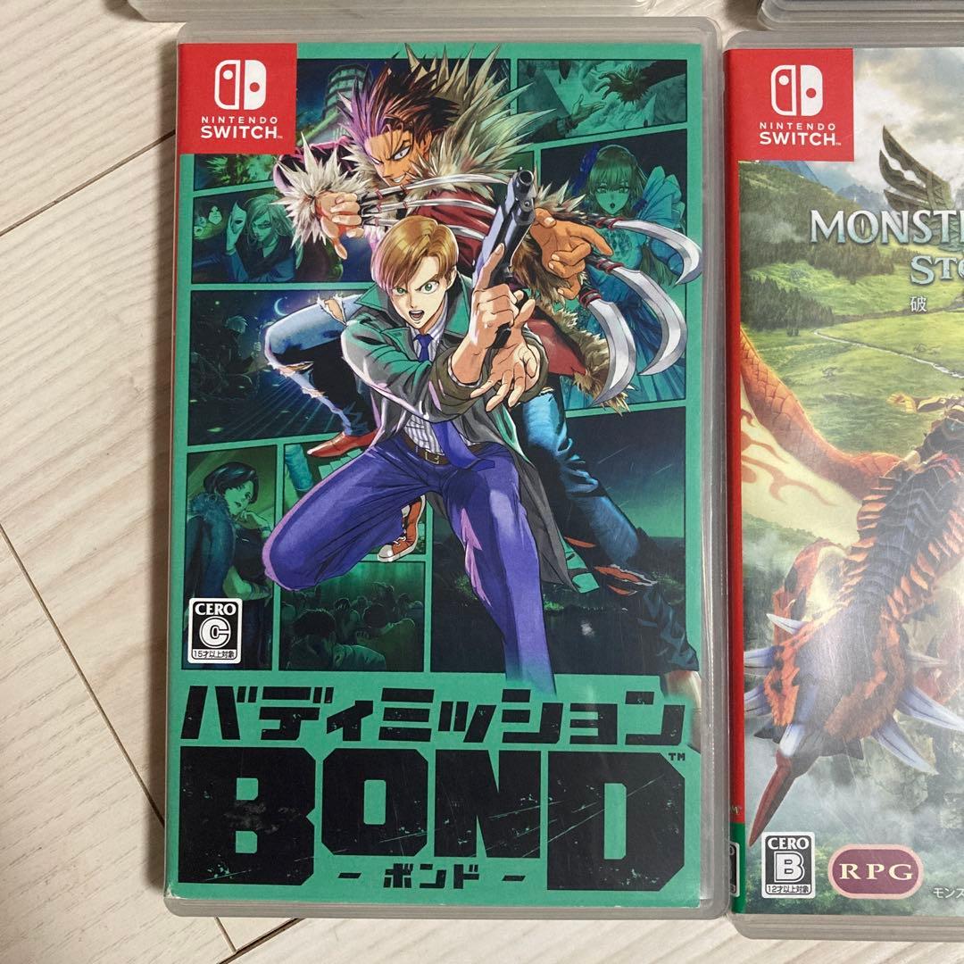 【中古ソフトまとめ売り】Switch ポケモンレジェンズ　アルセウス　4本セット