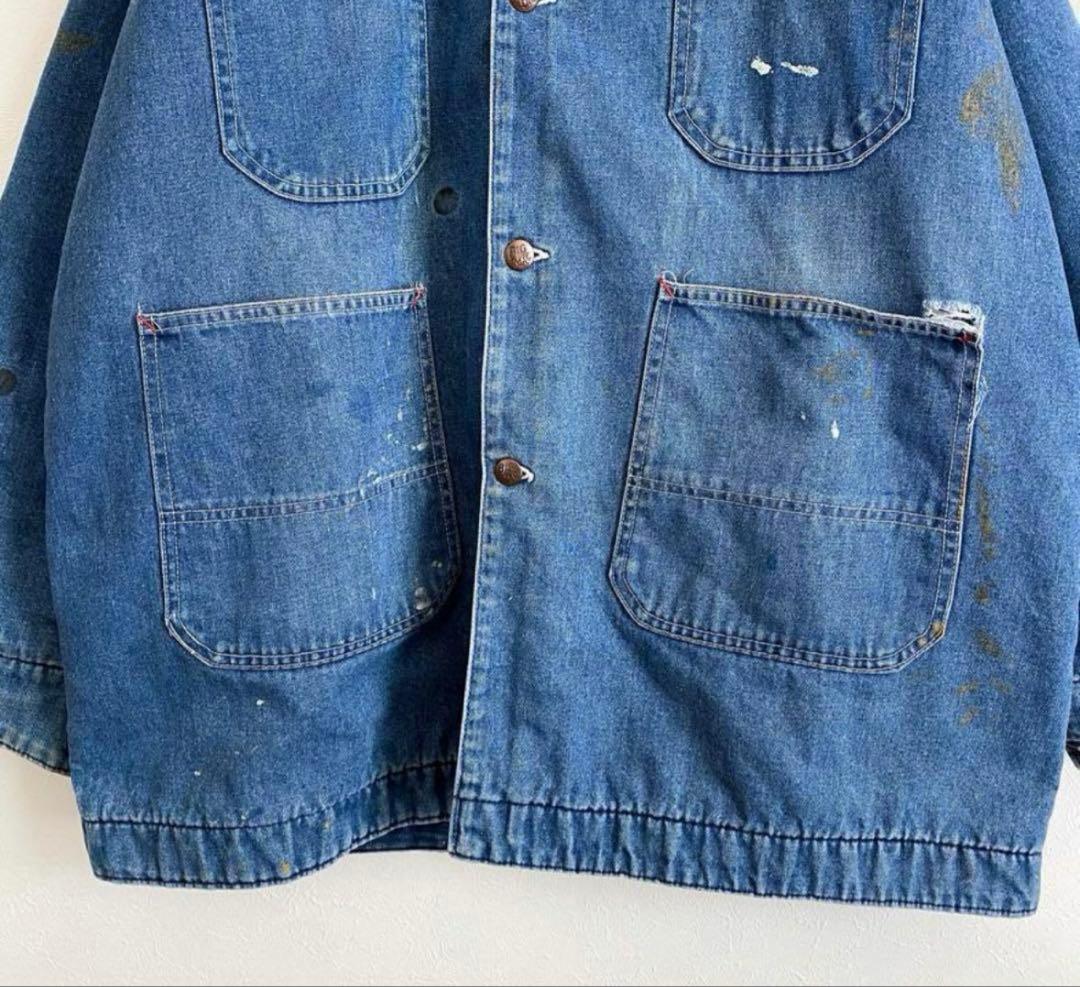 デニムカバーオール メンズジャケット　ビックマック