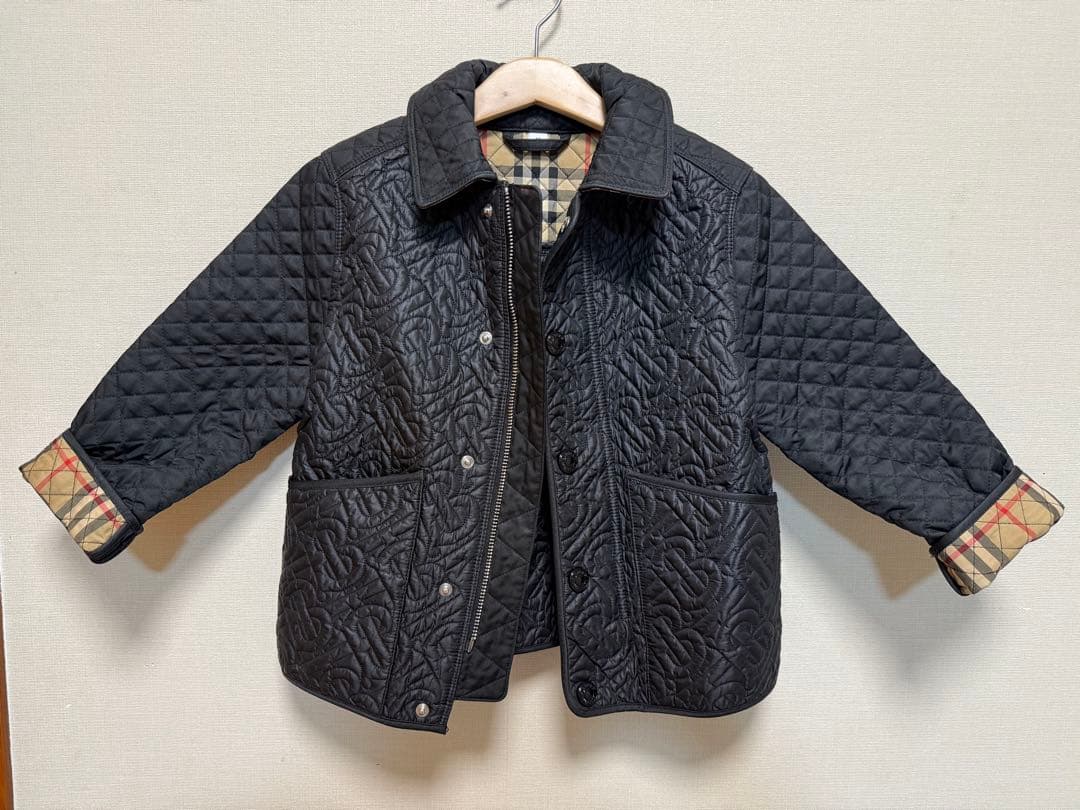 バーバリー　6Y キルティングジャケット