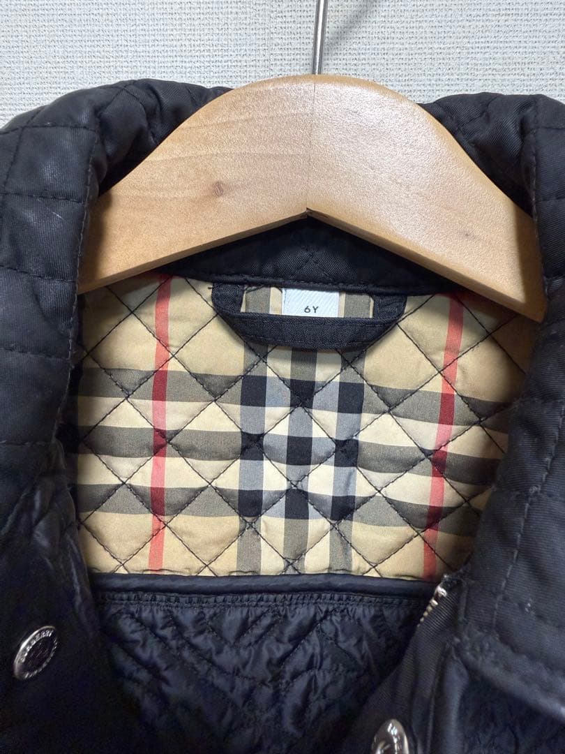 バーバリー　6Y キルティングジャケット