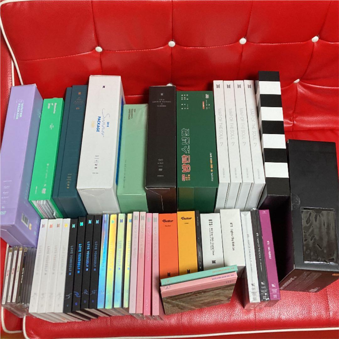 BTS 公式 アルバム DVD シーグリ Memories サマパケ ウィンパケ