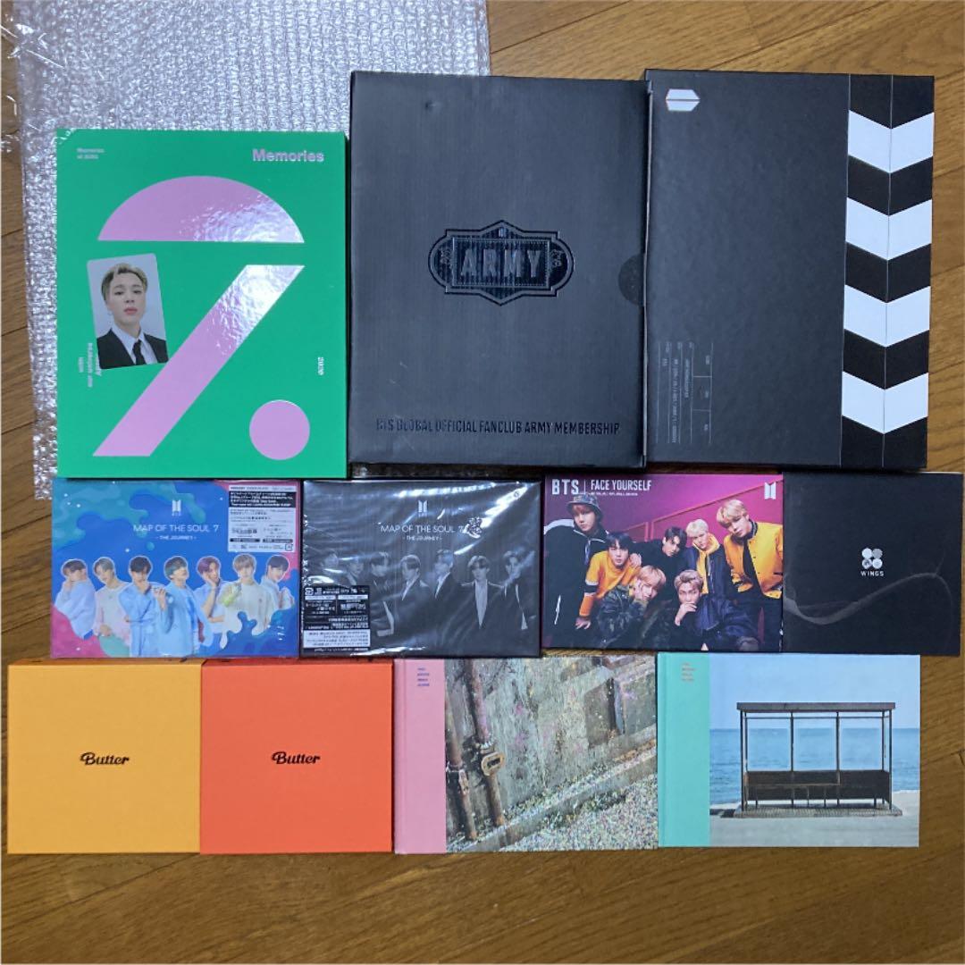 BTS 公式 アルバム DVD シーグリ Memories サマパケ ウィンパケ