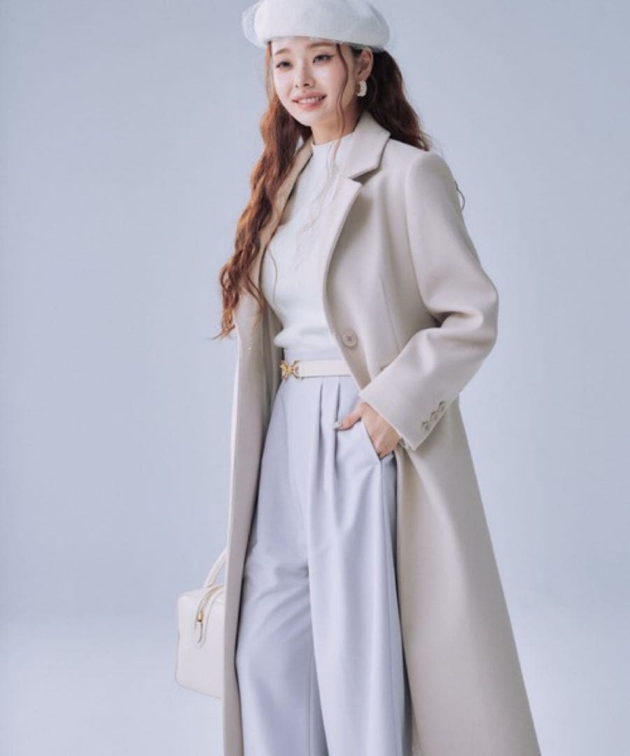 新品タグ付きEIMY ISTOIRE エイミーイストワール　ロングスリムコート