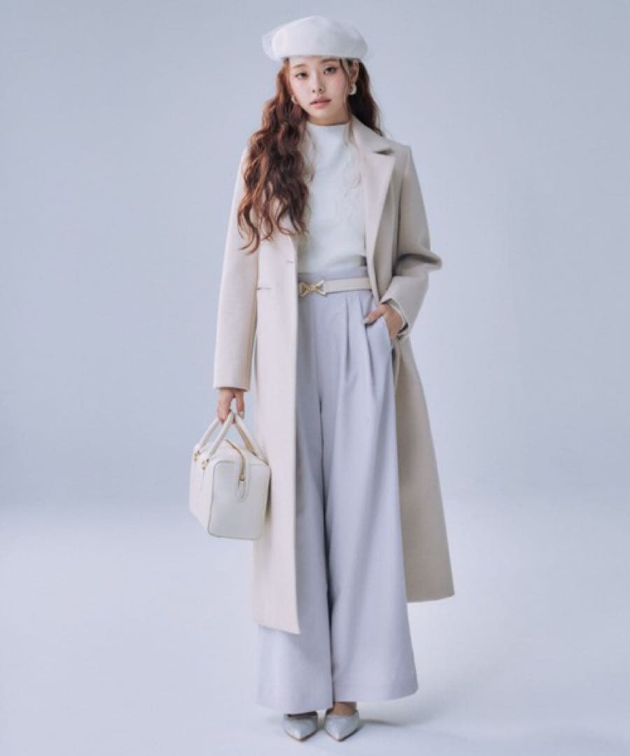 新品タグ付きEIMY ISTOIRE エイミーイストワール　ロングスリムコート