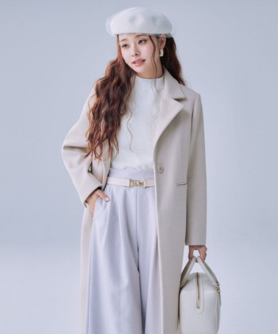 新品タグ付きEIMY ISTOIRE エイミーイストワール　ロングスリムコート