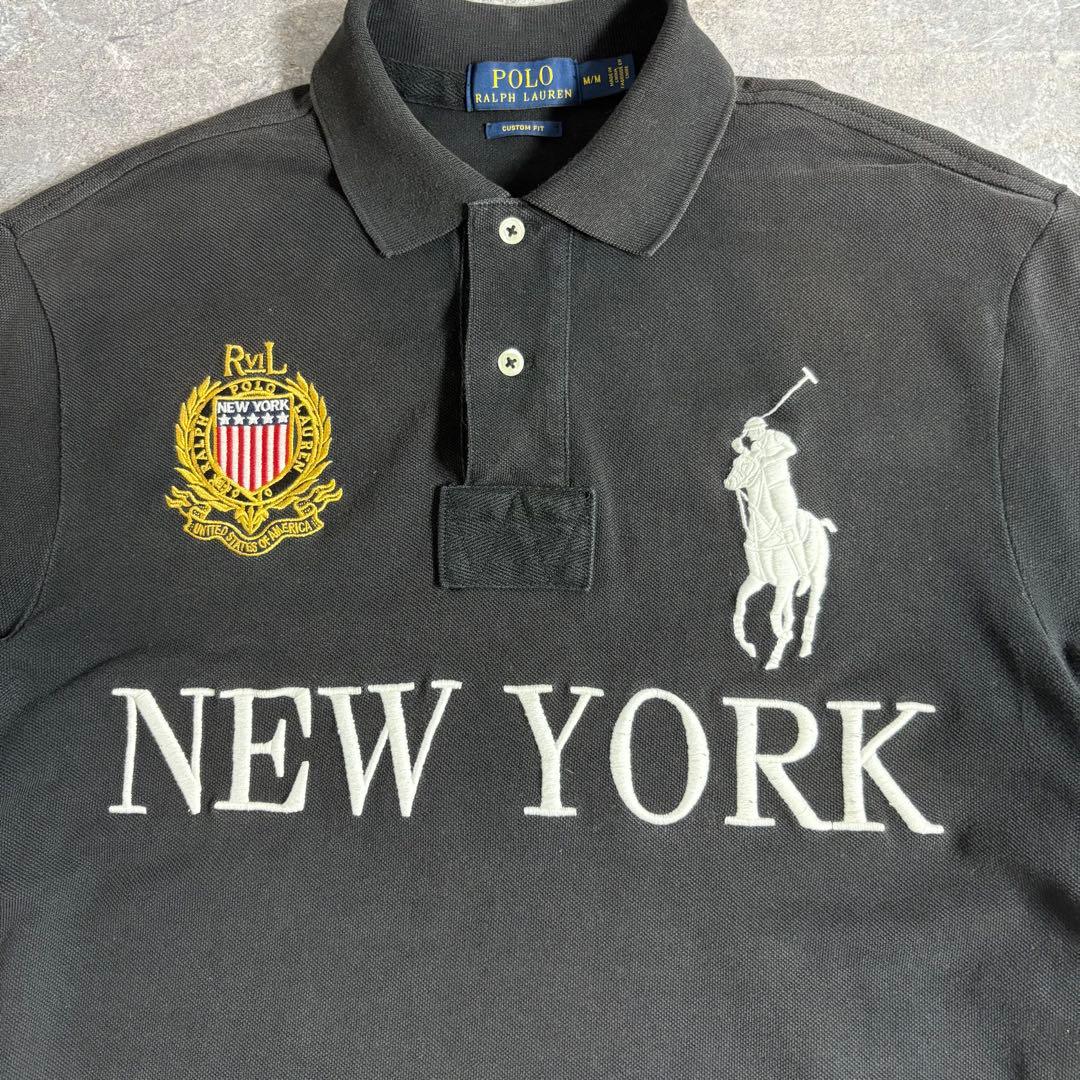 Polo Ralph Lauren〈ポロシャツ ニューヨーク刺繍 ビッグポニー〉